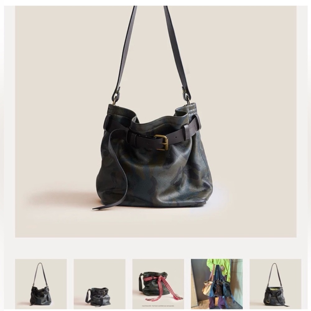 Parker Thatch camo buckle Jane bag